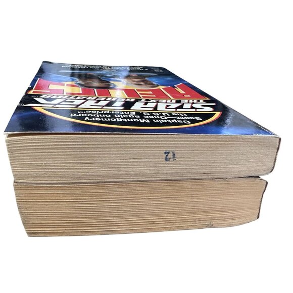 Star Trek Books The Next Generation Relics & Dark Mirror Paperback Books - Picture 6 of 6